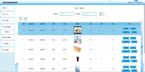 精品基于python实现的商品推荐系统购物商城电商